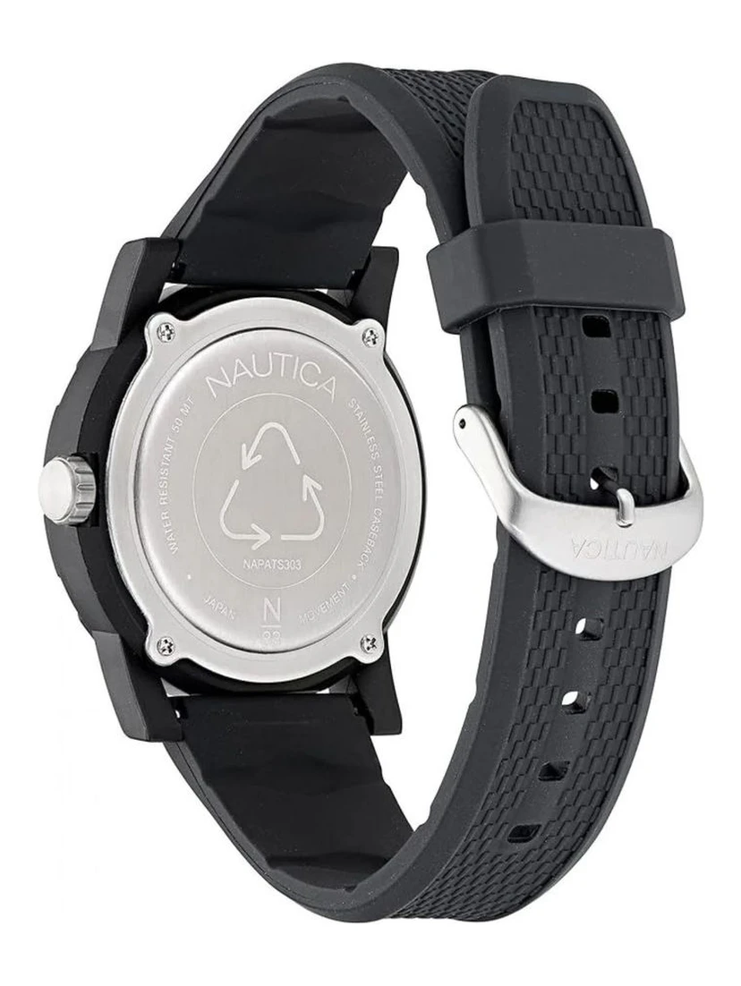 Black Synthetic Sport Watch