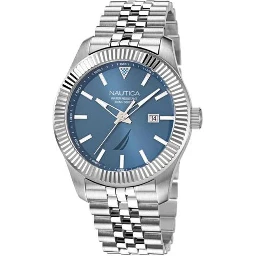 Gray Stainless Steel Dress Watch