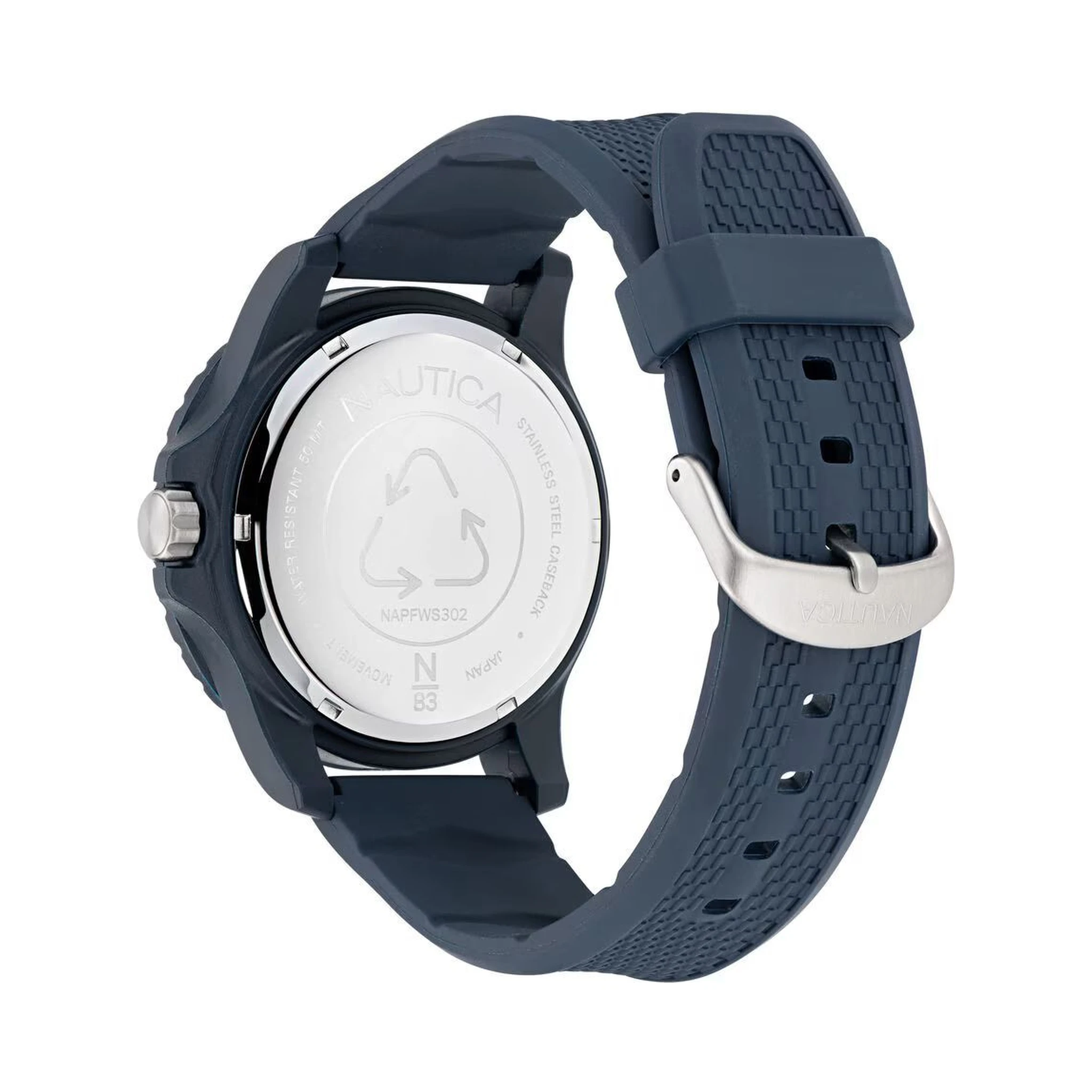 Blue Synthetic Sport Watch