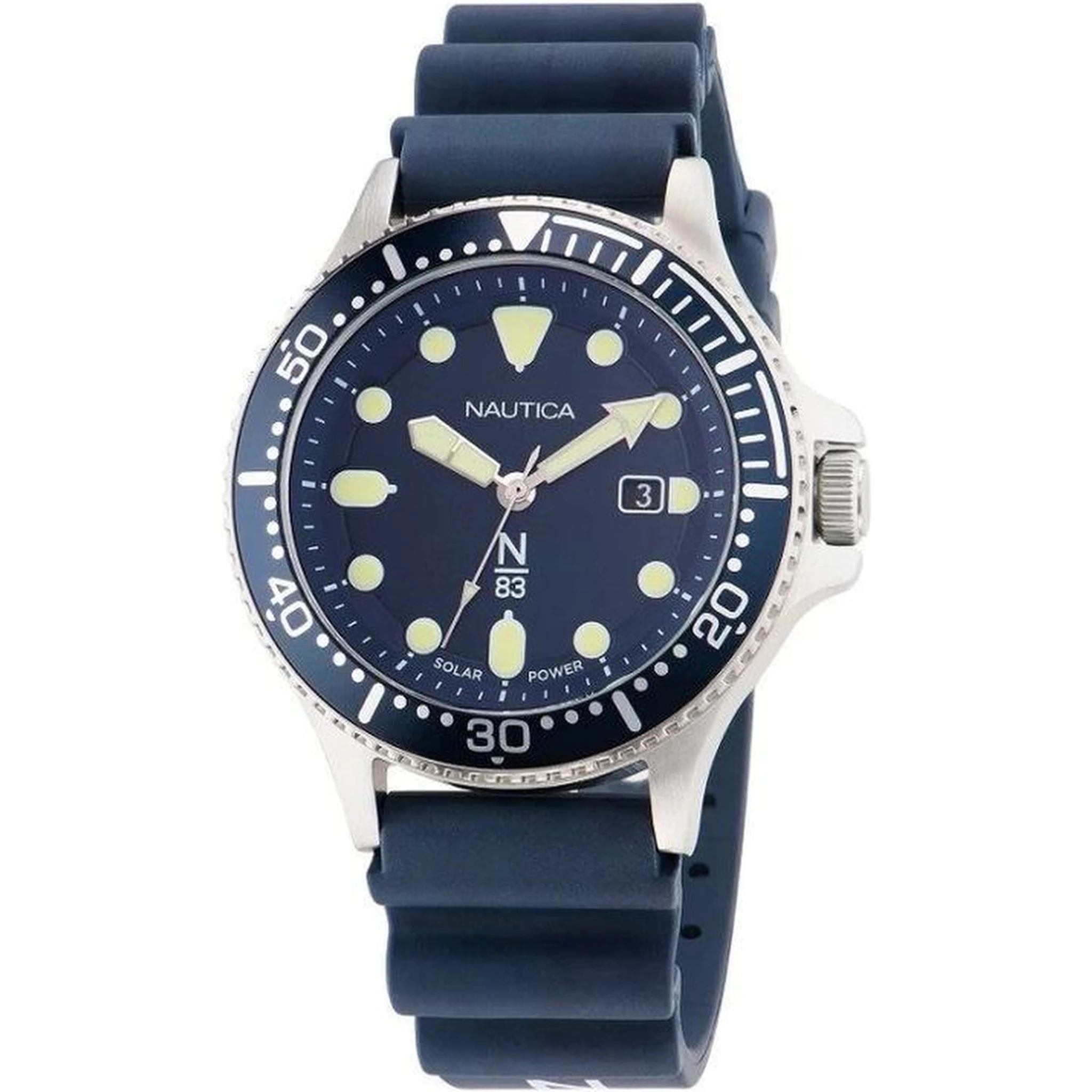 Blue Synthetic Sport Watch