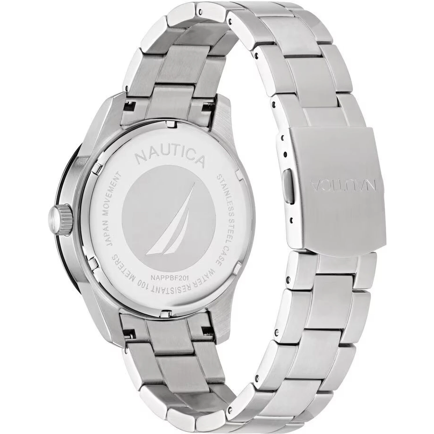 Gray Stainless Steel Dress Watch