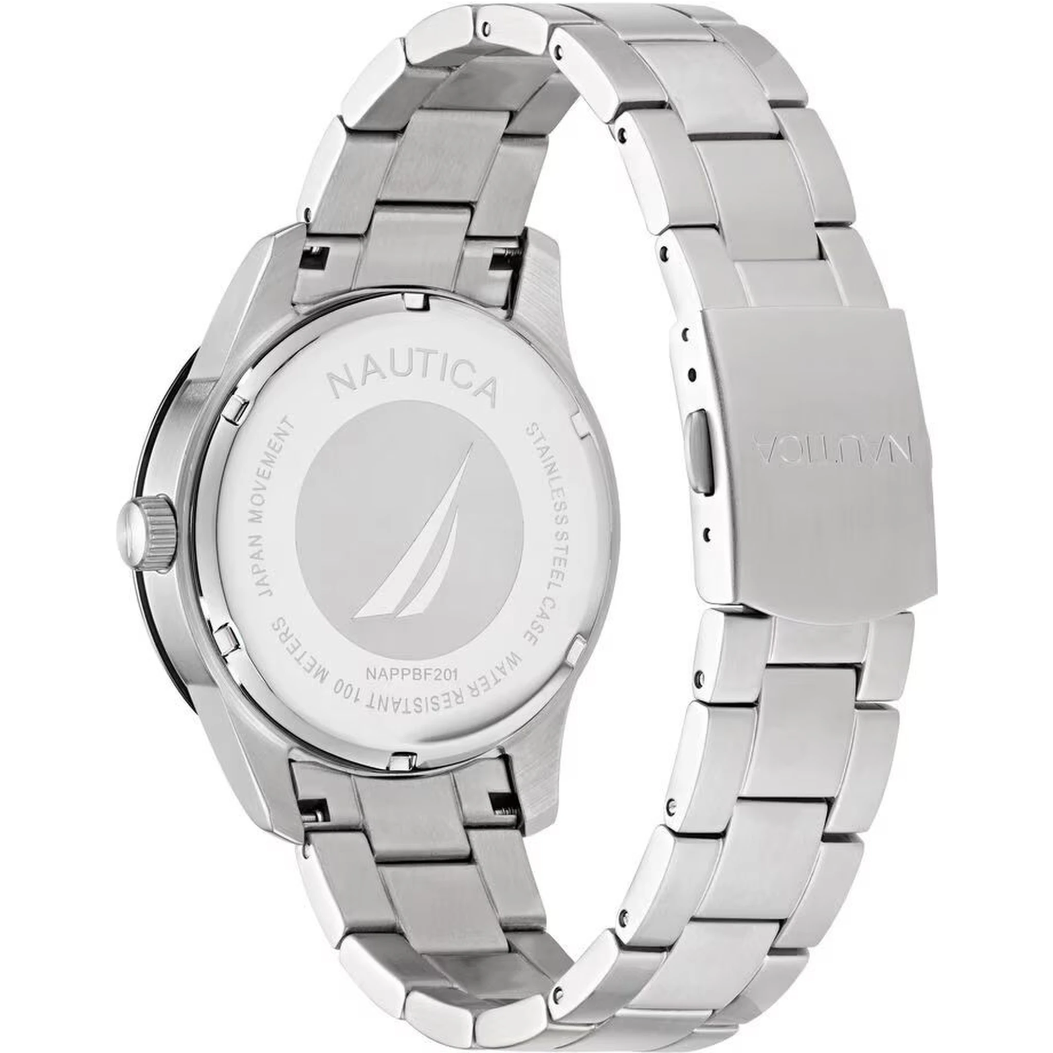 Gray Stainless Steel Dress Watch