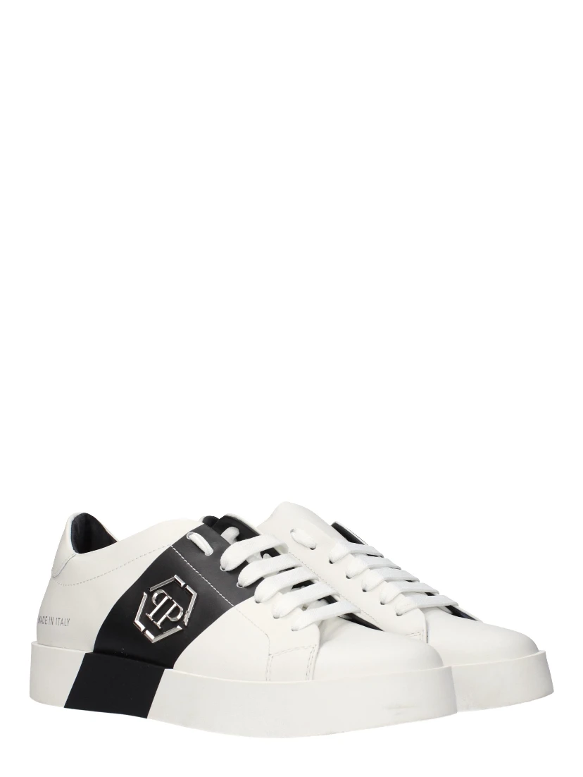White Leather Sneakers