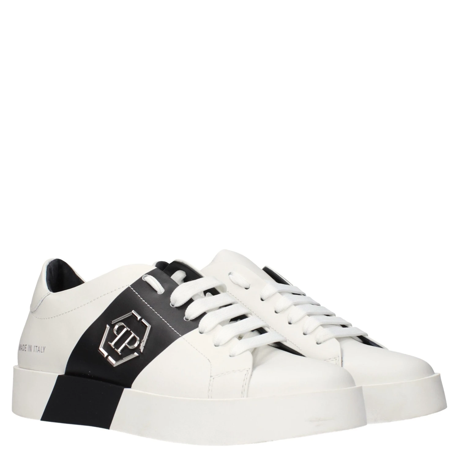 White Leather Sneakers