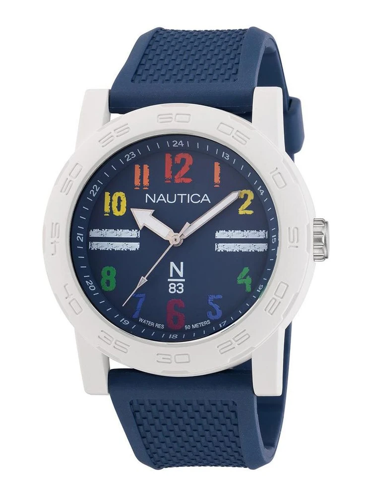 Blue Synthetic Sport Watch