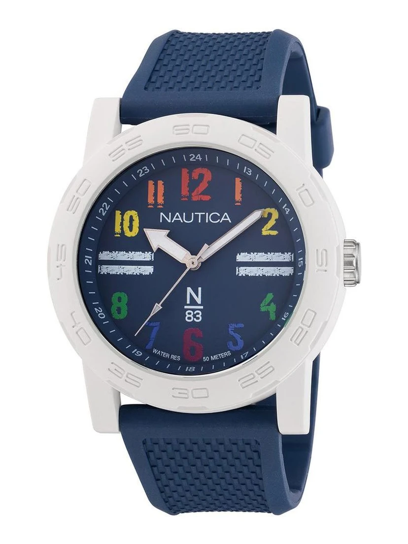 Blue Synthetic Sport Watch