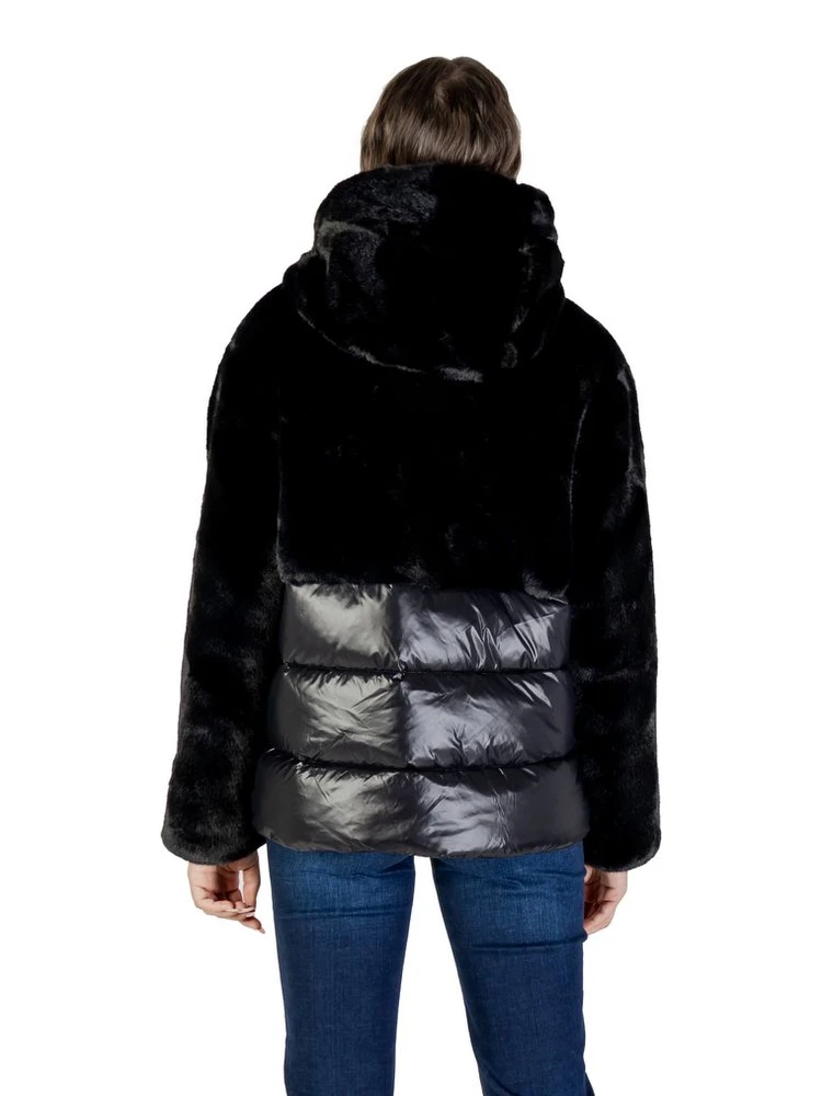 Black Polyester Coat alternative