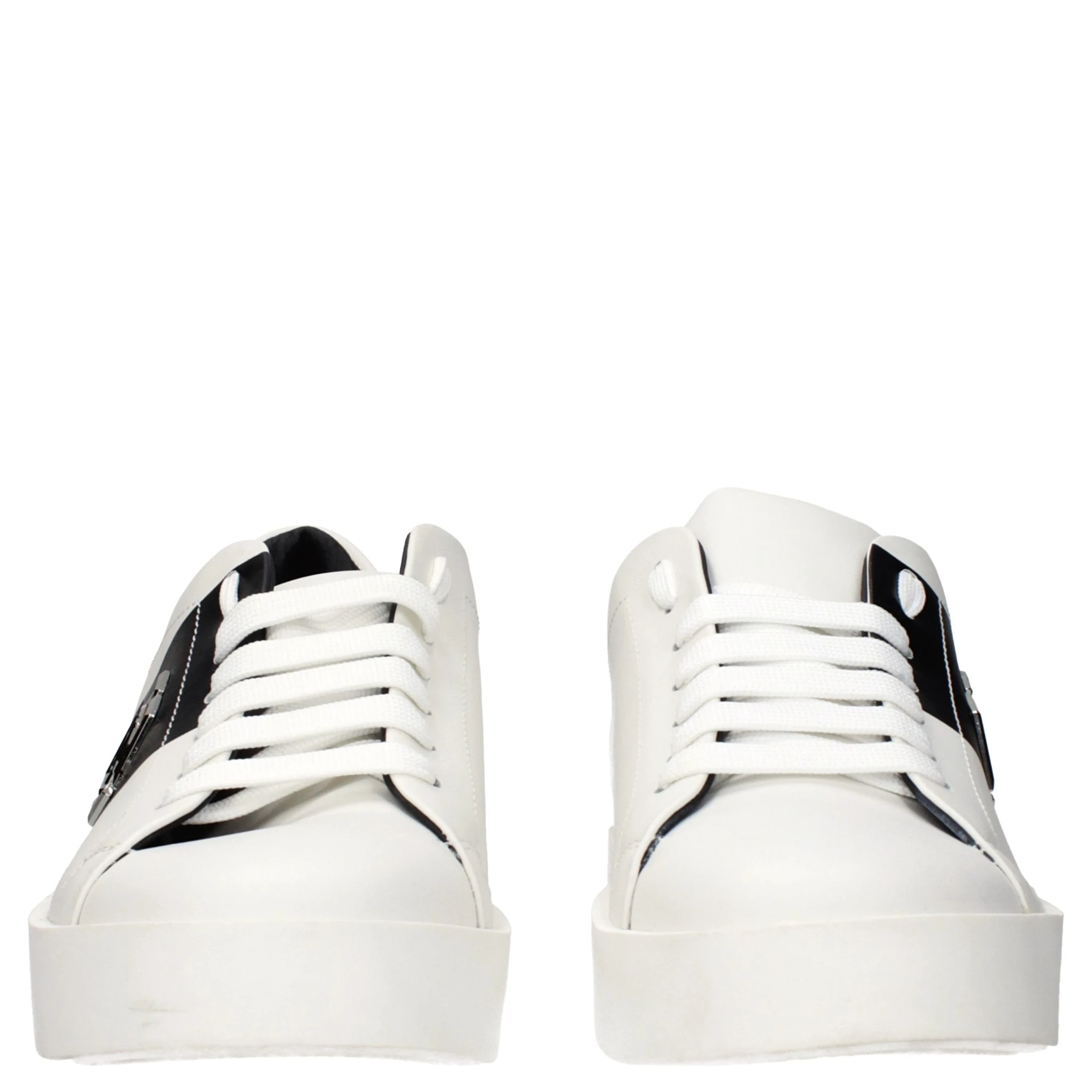 White Leather Sneakers