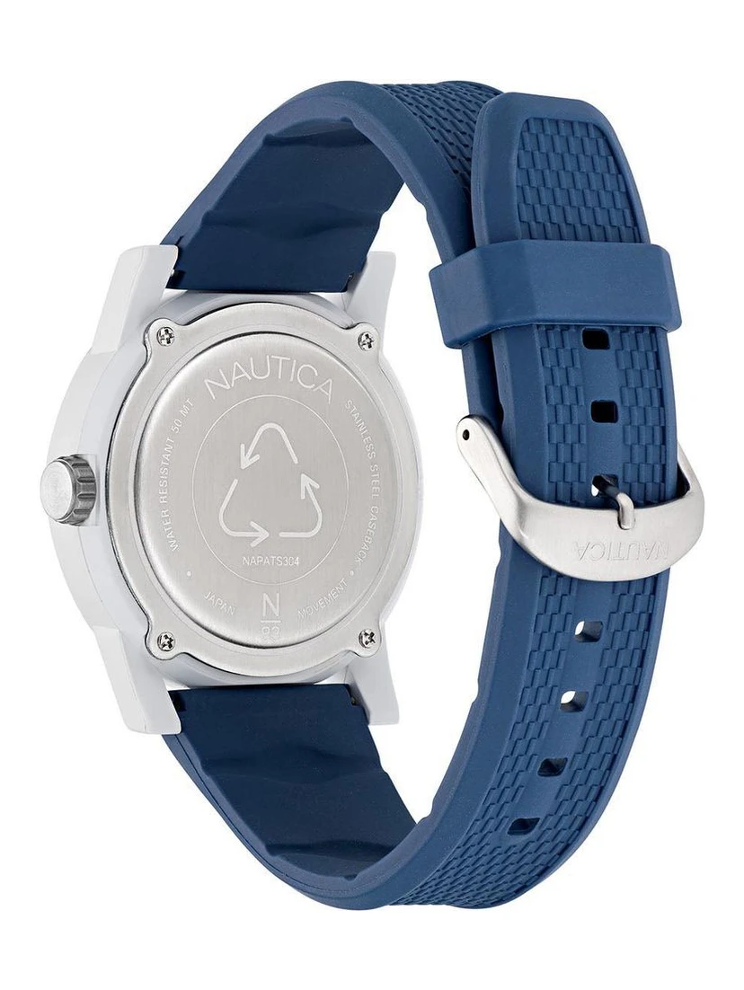 Blue Synthetic Sport Watch