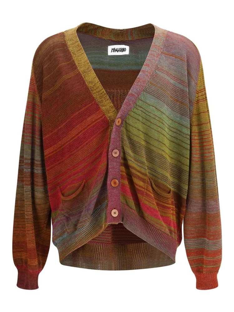 Multicolor Cotton Cardigan
