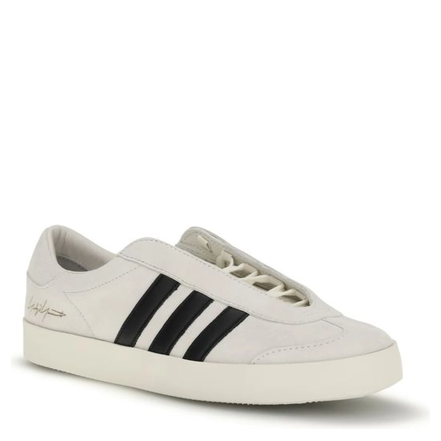 Beige Calf Leather Bos Taurus Low Top Sneakers