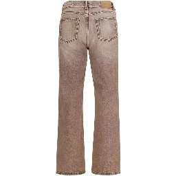 Multicolor Cotton Bootcut Jeans