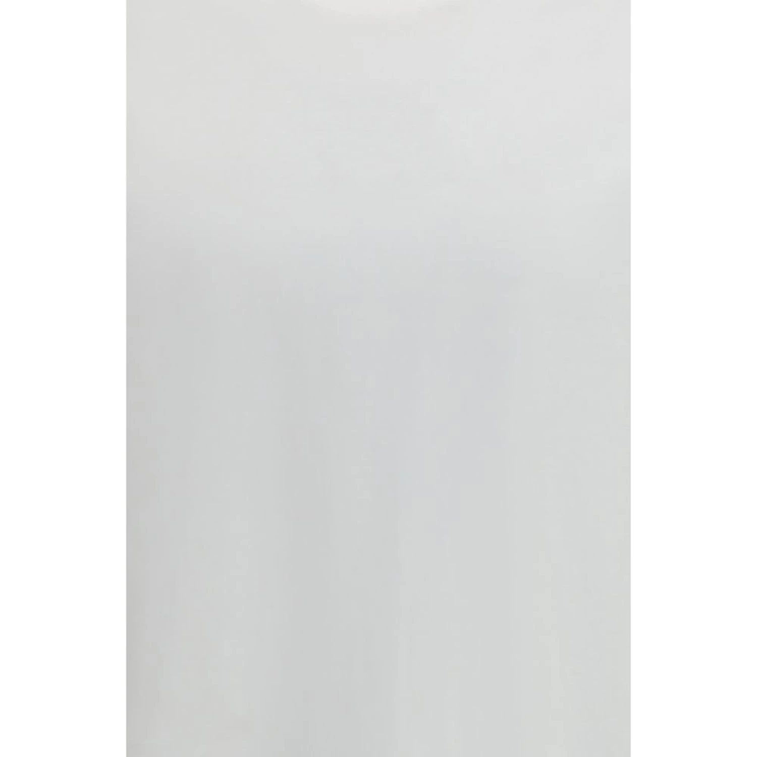 White Cotton Long Sleeve T-Shirt
