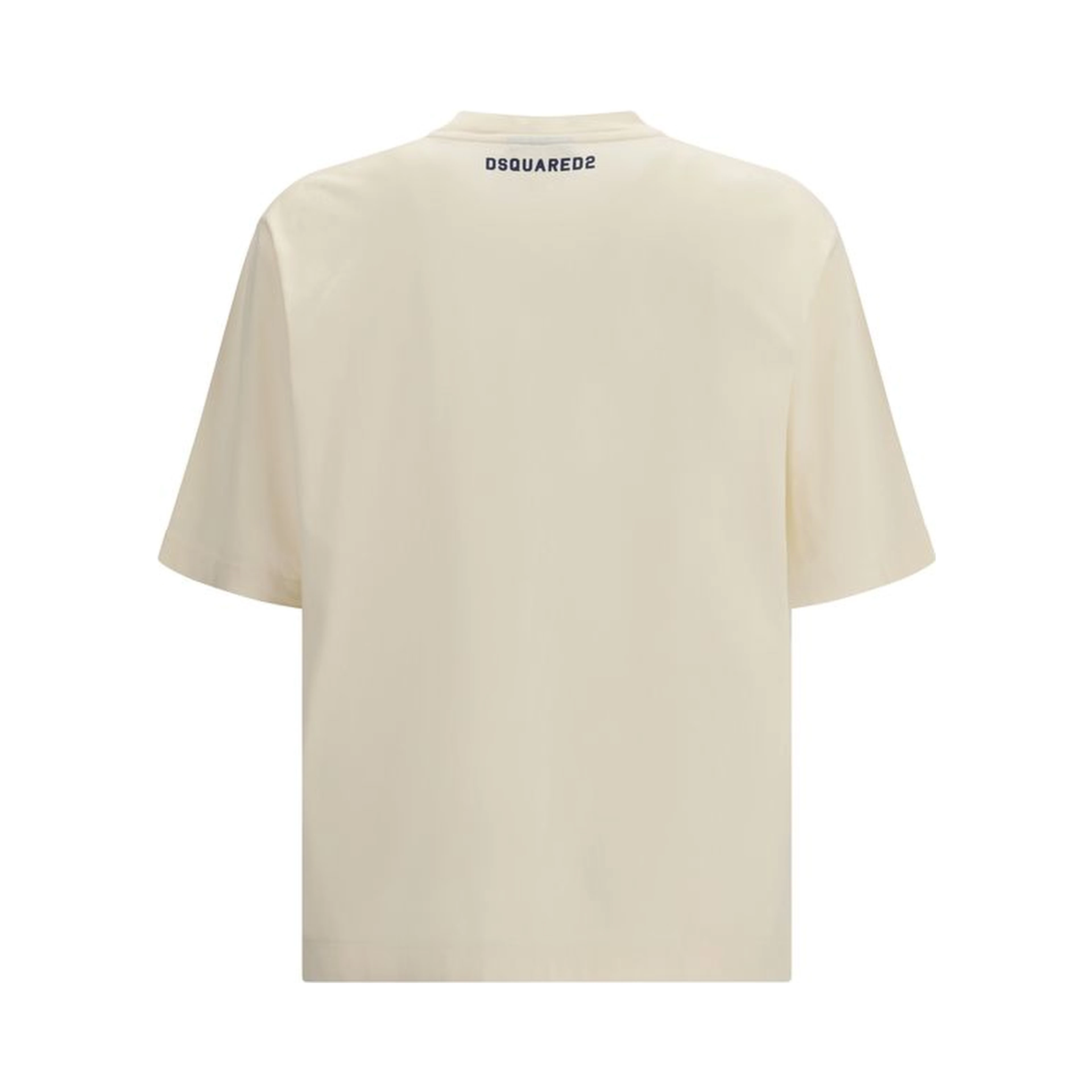 Beige Cotton T-Shirt