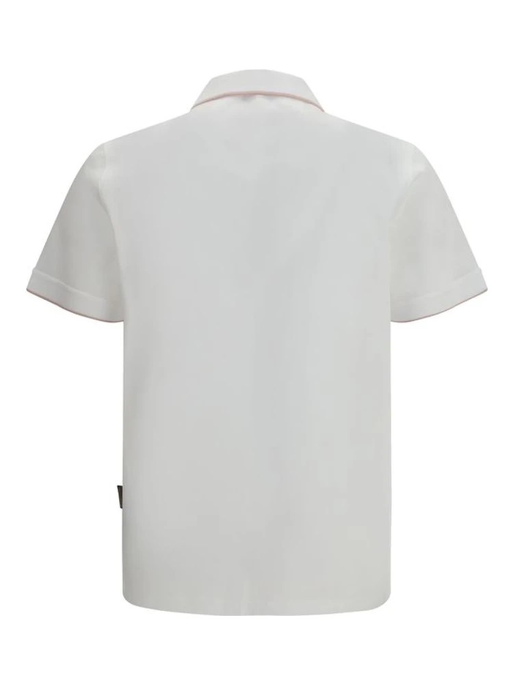 White Cotton Polo Shirt alternative