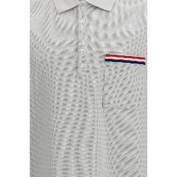 Gray Cotton Polo Shirt