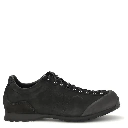 Black Calf Leather Bos Taurus Athletic Sneakers