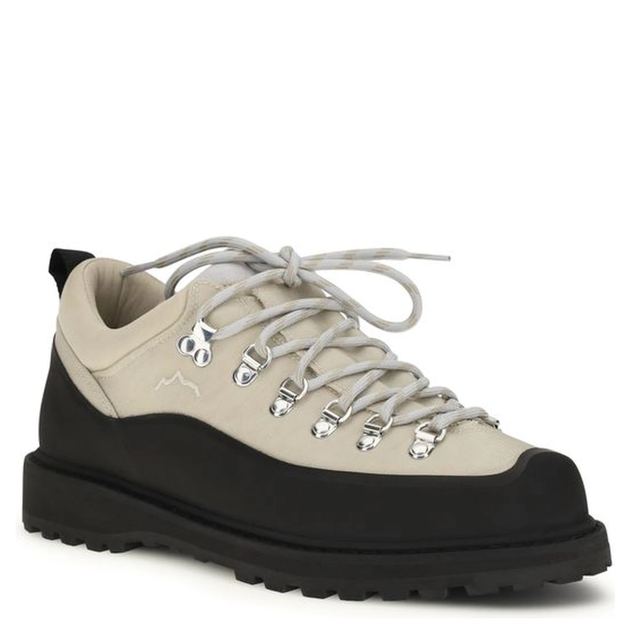 Beige Polyester Ankle Boots