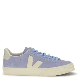 Blue Rubber Low Top Sneakers