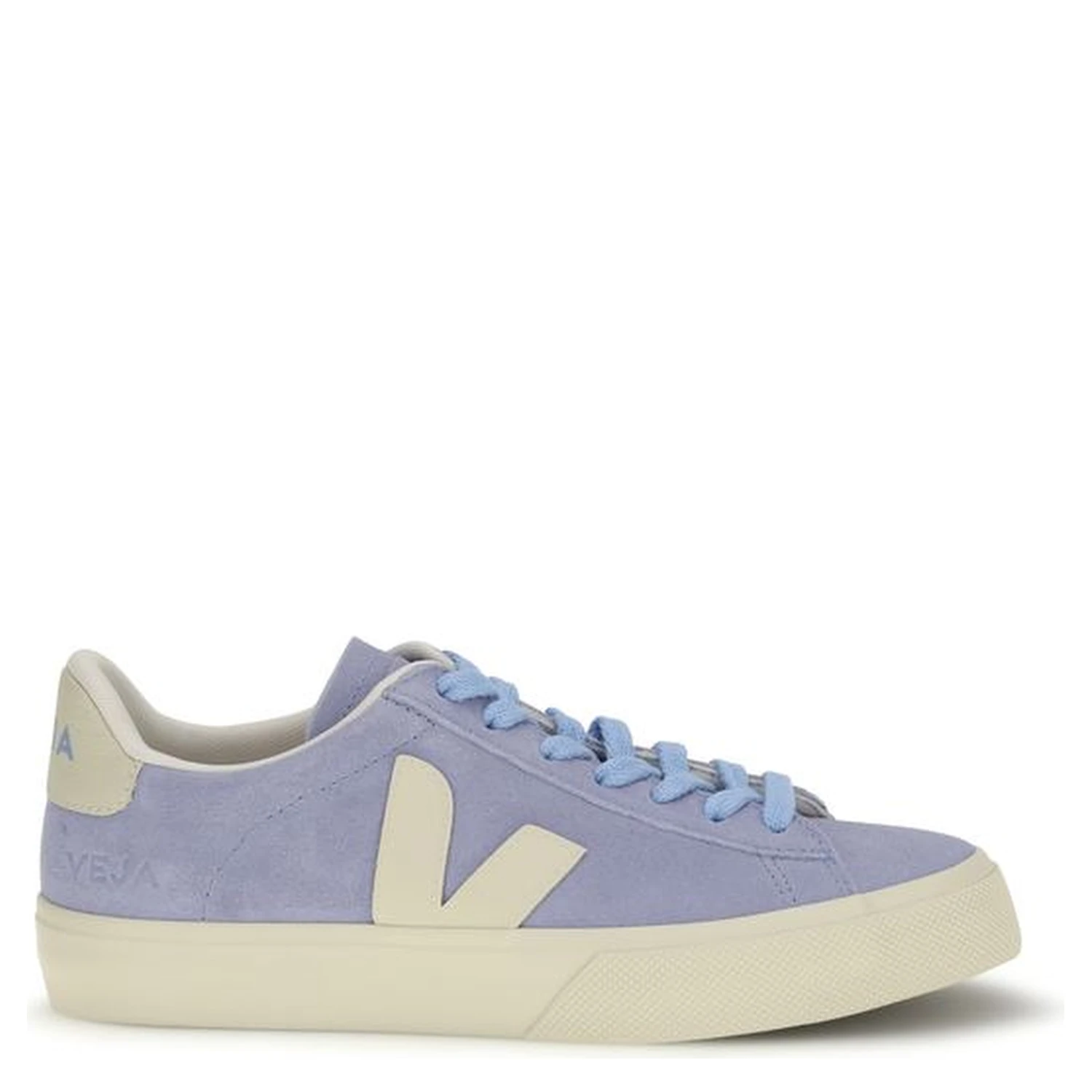 Blue Rubber Low Top Sneakers