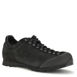 Black Calf Leather Bos Taurus Athletic Sneakers