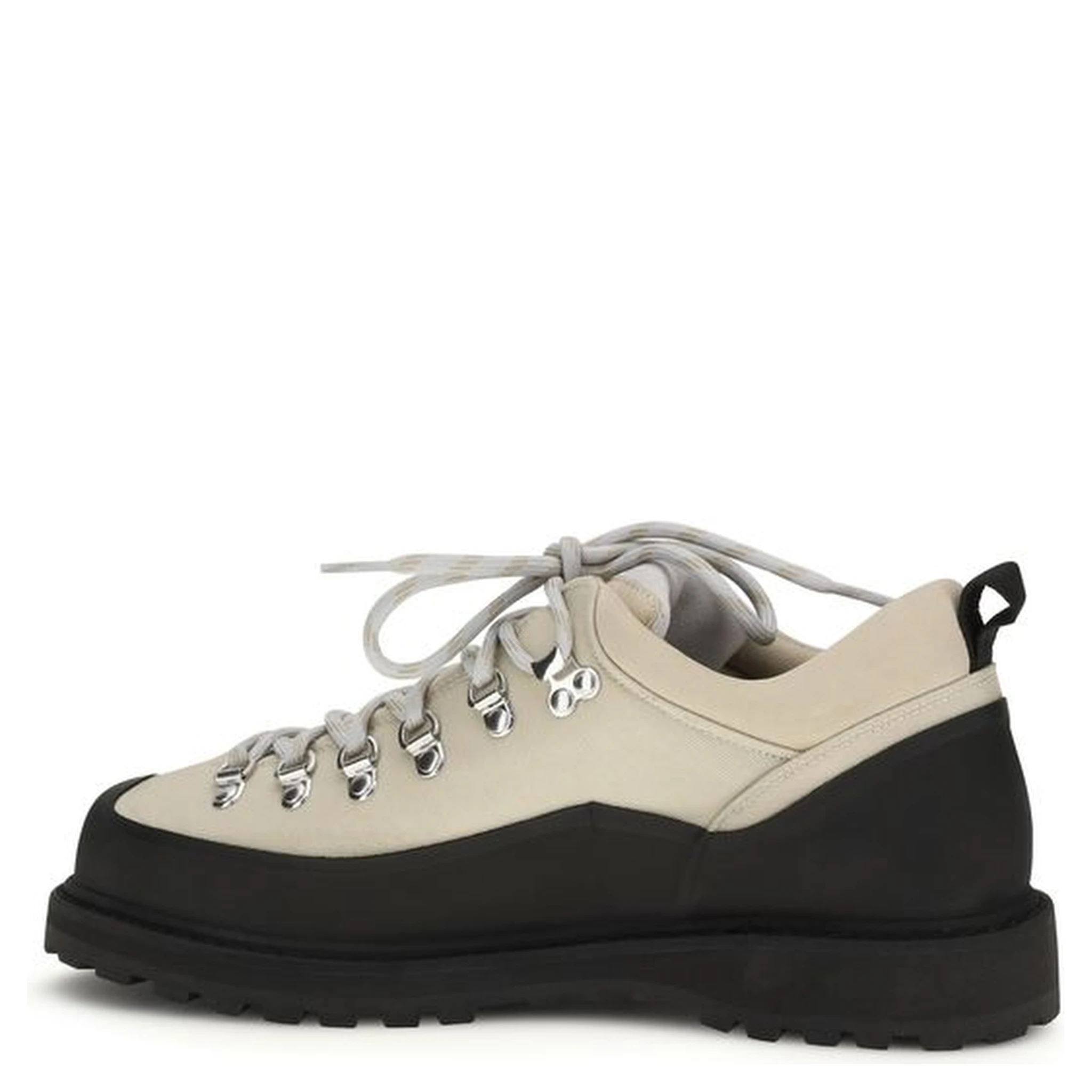 Beige Polyester Ankle Boots