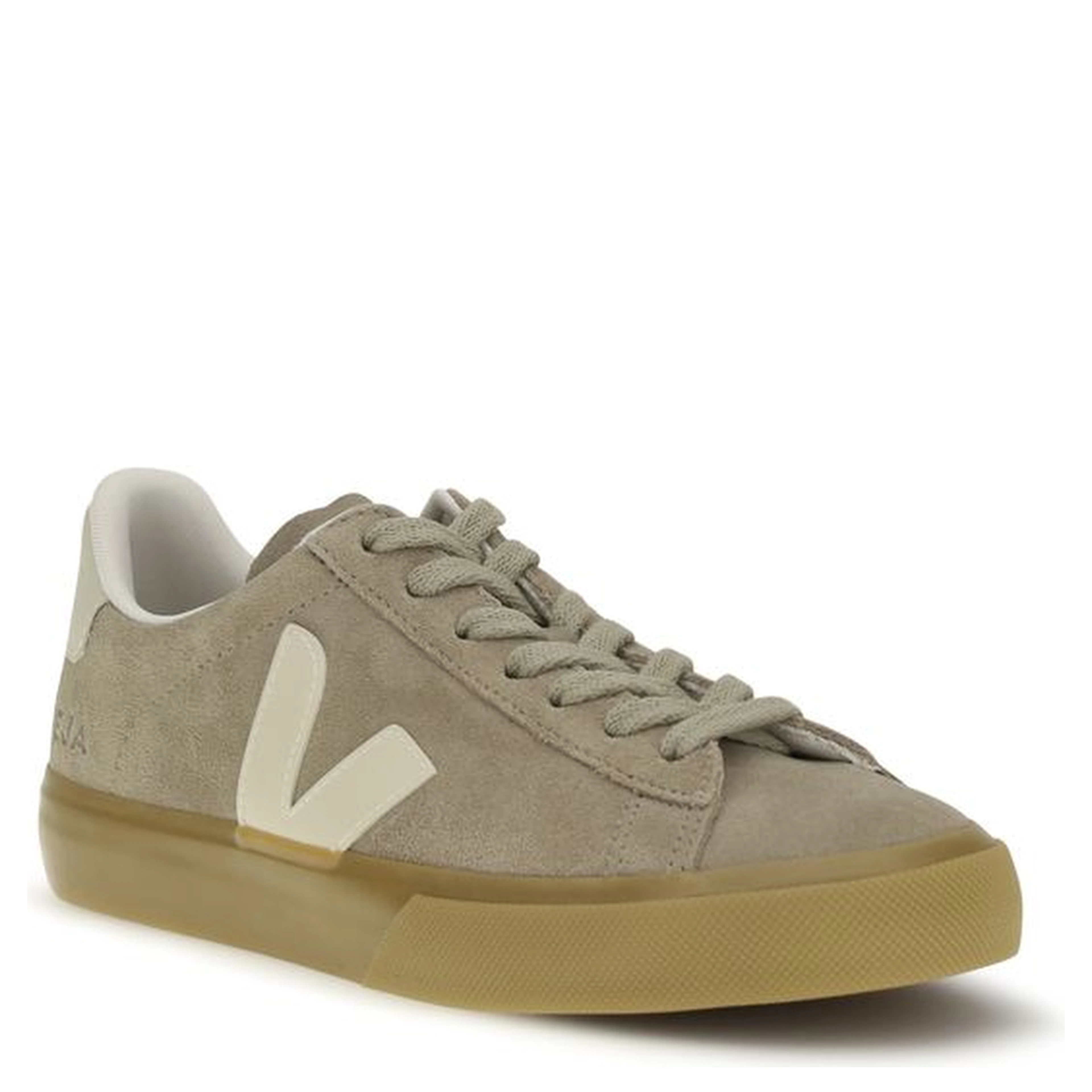 Beige Calf Leather Bos Taurus Sneakers