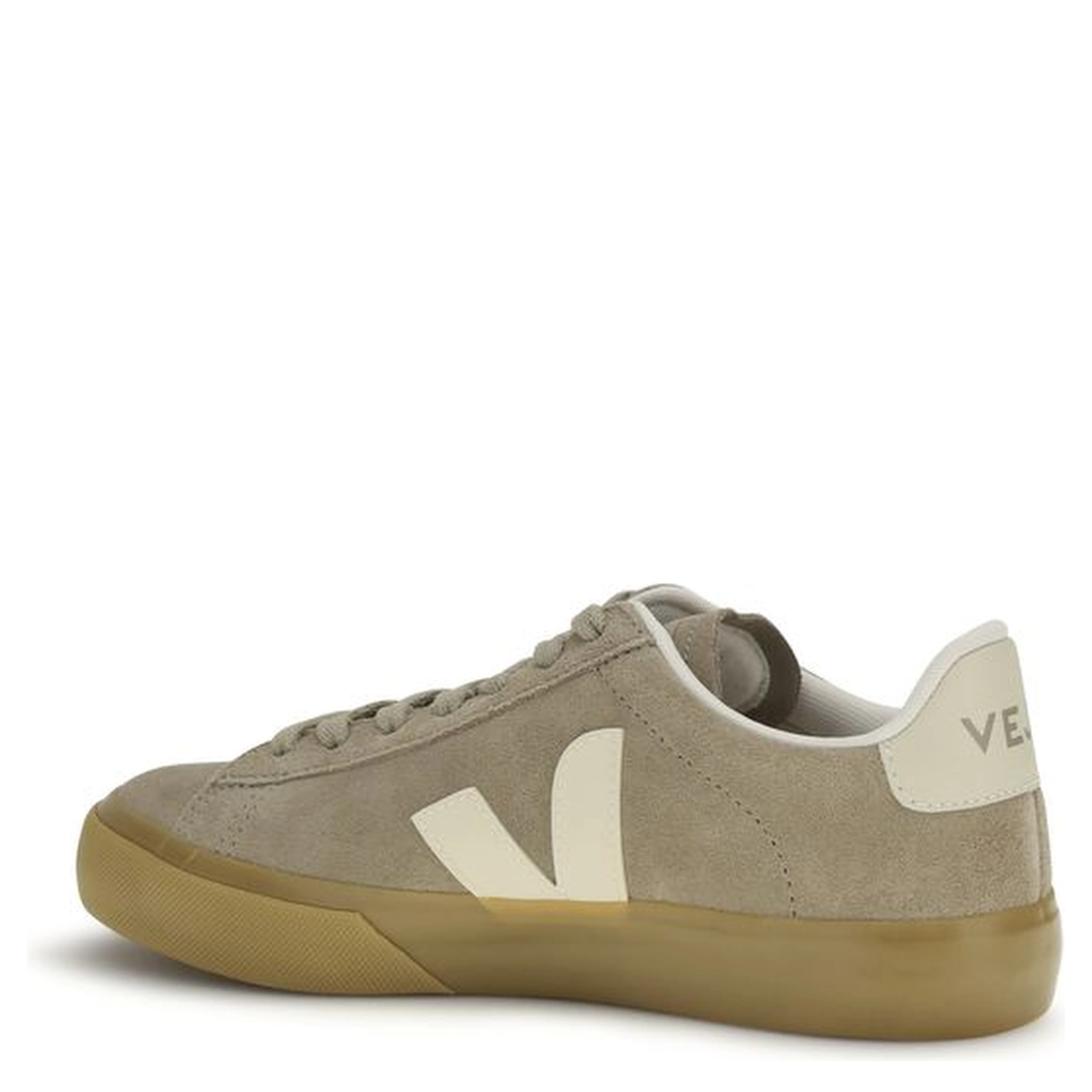 Beige Calf Leather Bos Taurus Sneakers