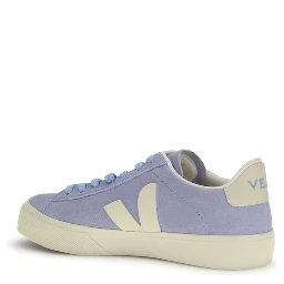 Blue Rubber Low Top Sneakers