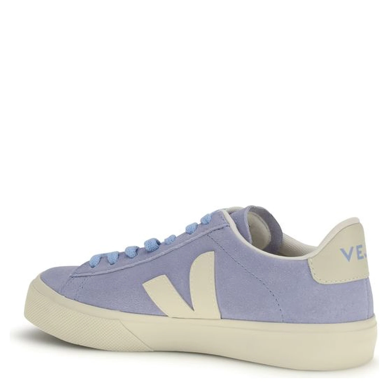 Blue Rubber Low Top Sneakers