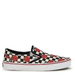 Multicolor Cotton Low Top Sneakers