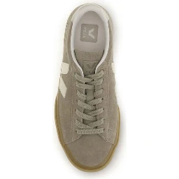 Beige Calf Leather Bos Taurus Sneakers