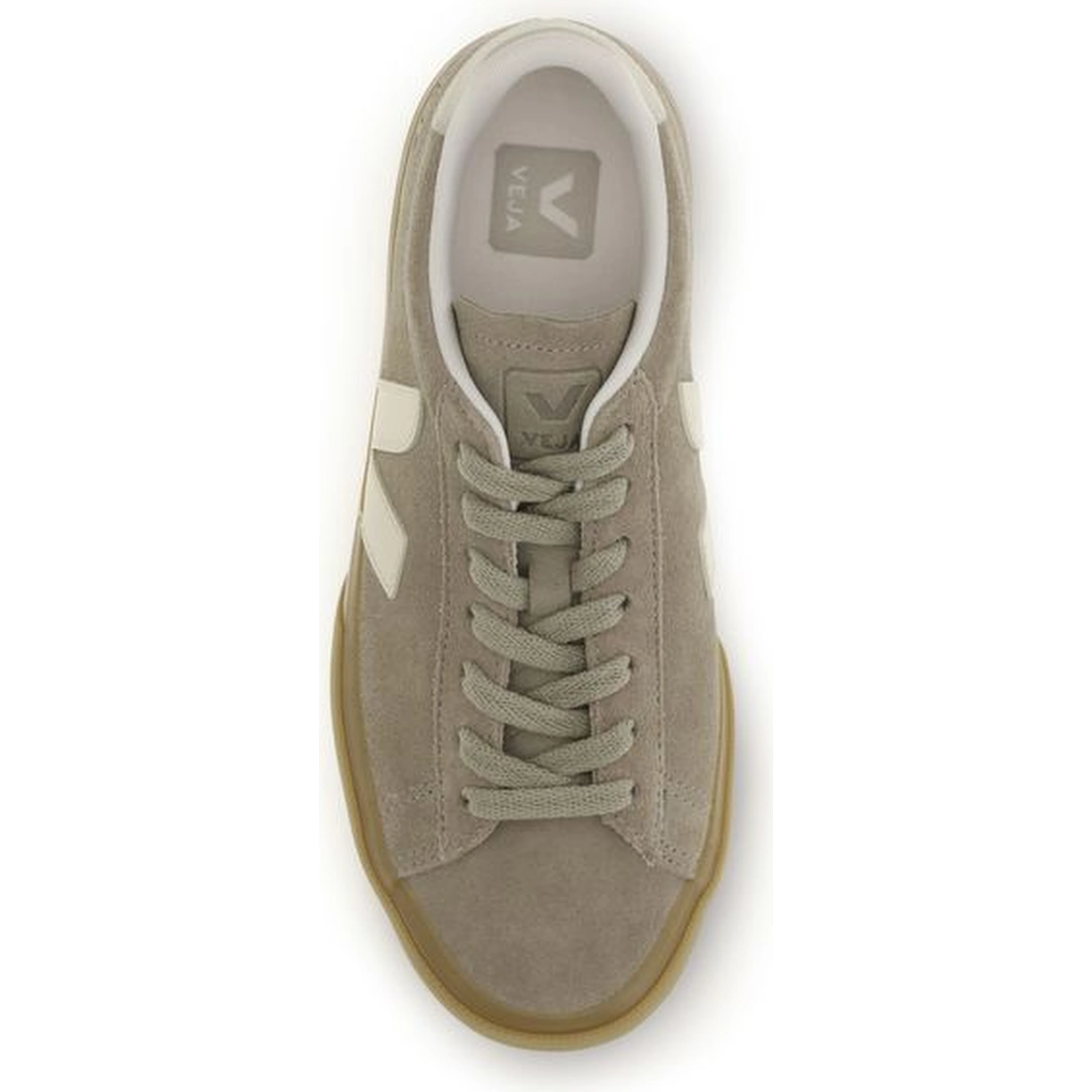 Beige Calf Leather Bos Taurus Sneakers