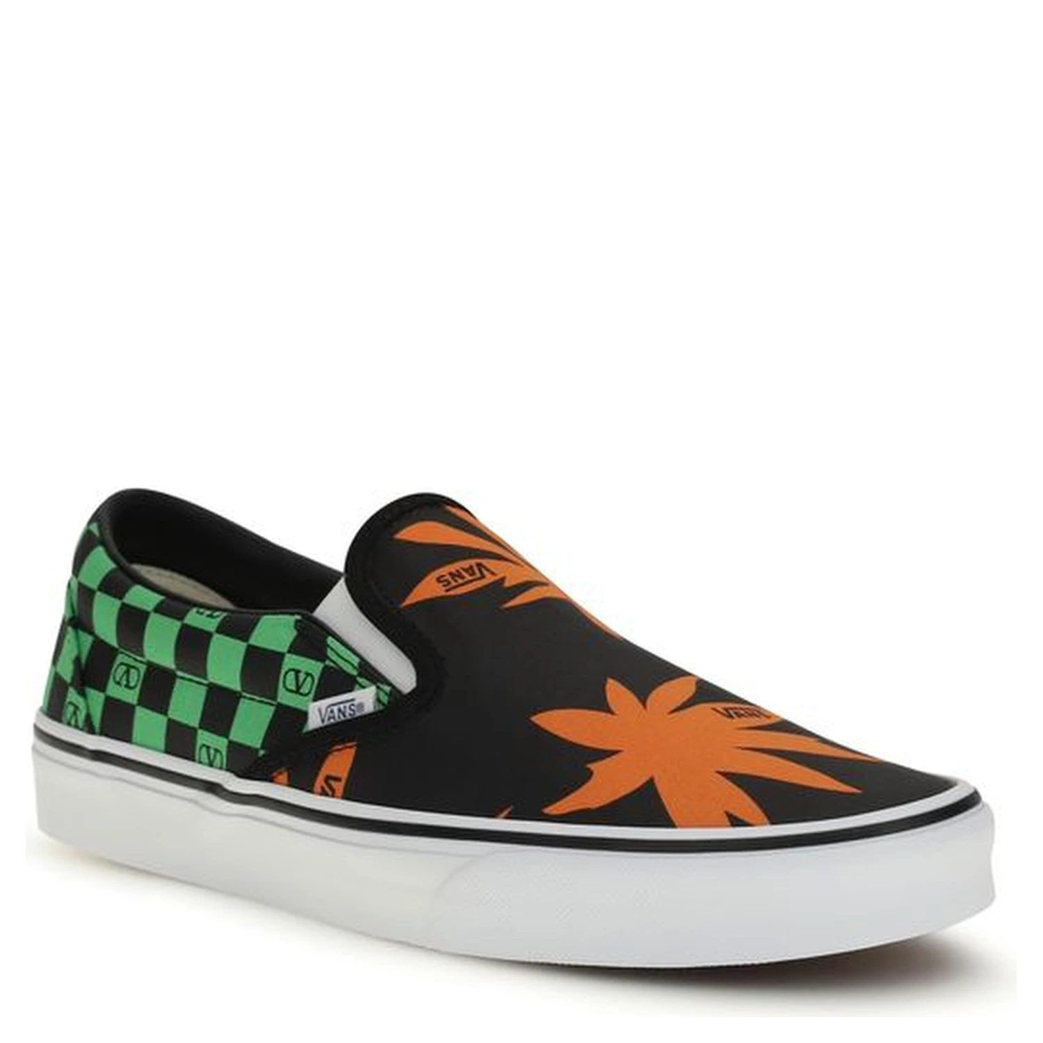 Multicolor Cotton Low Top Sneakers