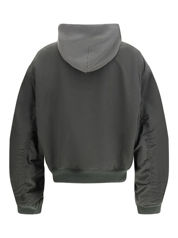 Gray Cotton Bomber alternative