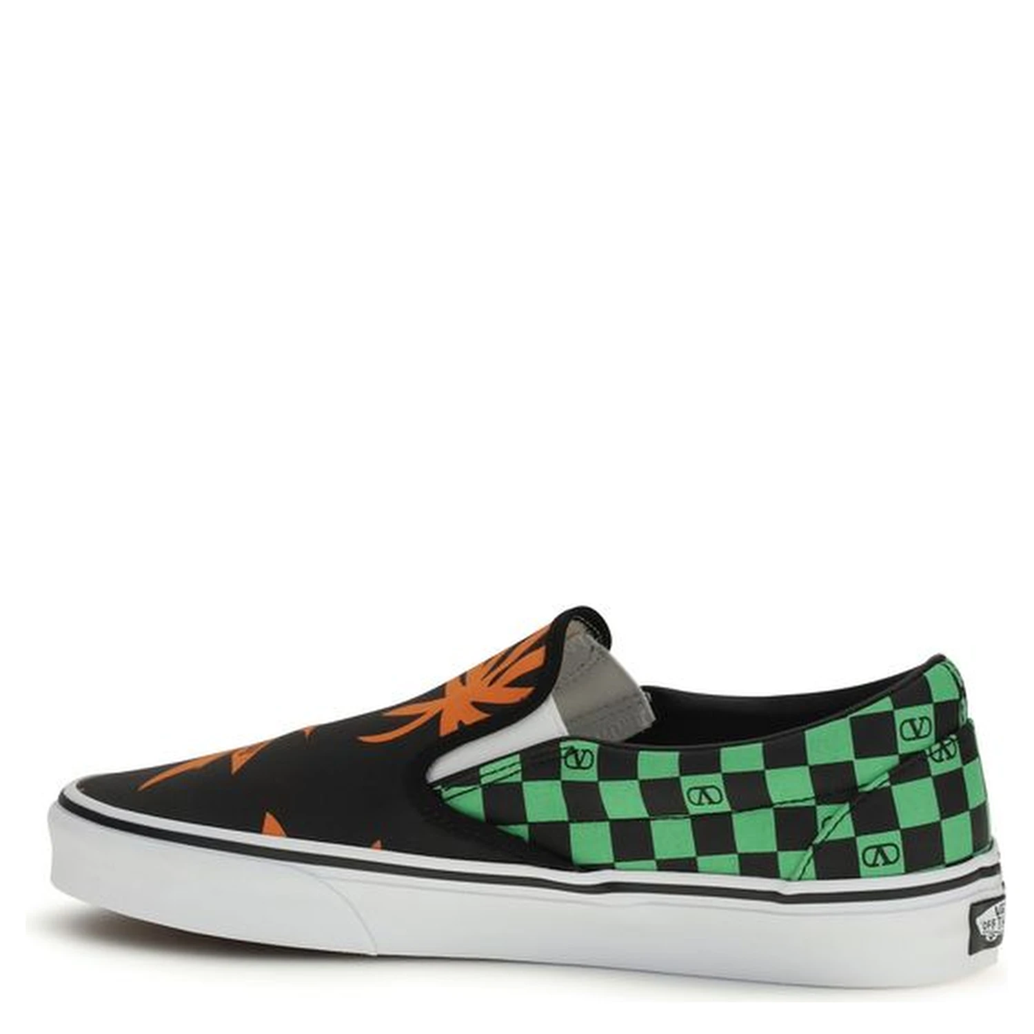 Multicolor Cotton Low Top Sneakers