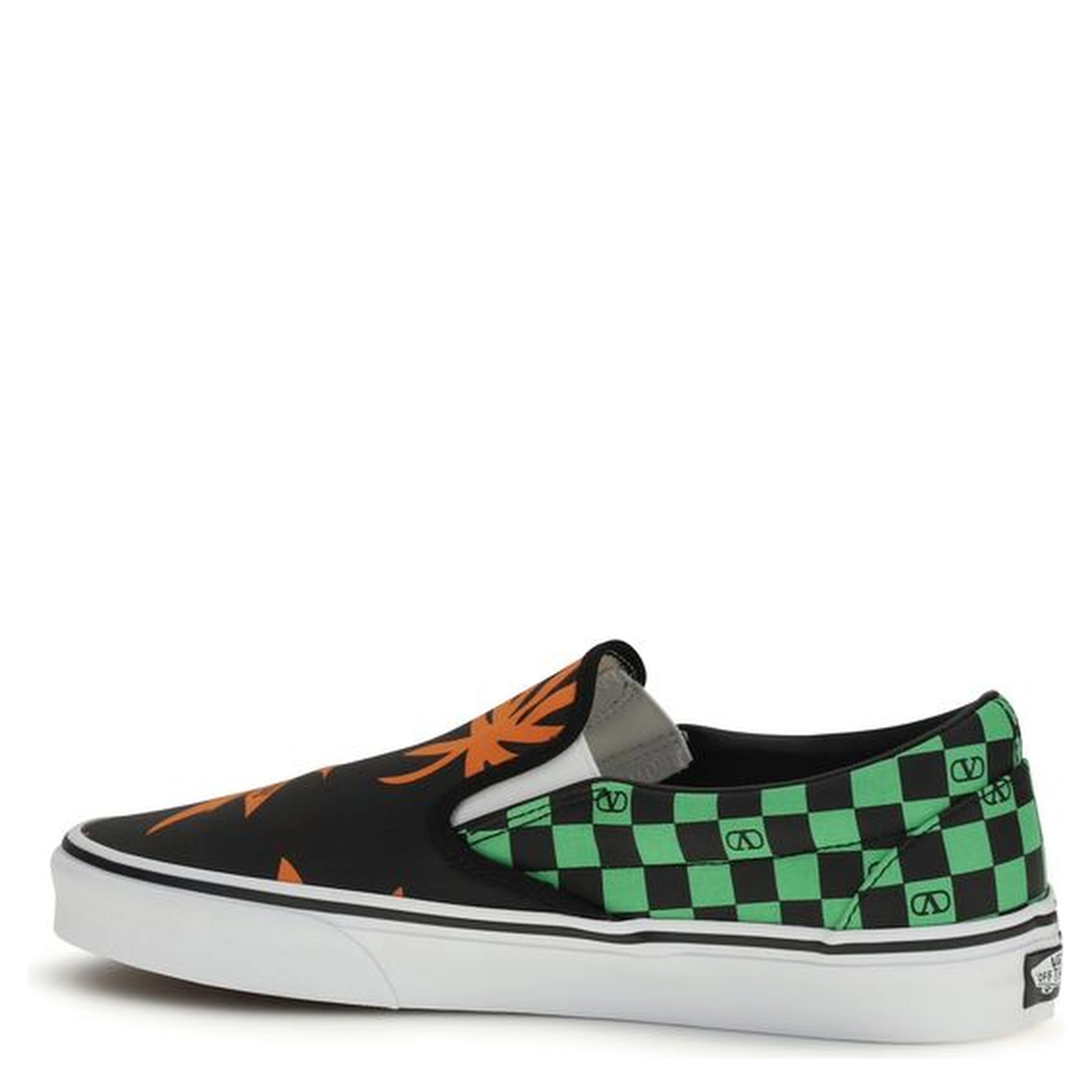 Multicolor Cotton Low Top Sneakers
