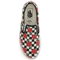 Multicolor Cotton Low Top Sneakers