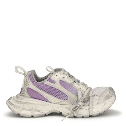 Multicolor Fabric Athletic Sneakers