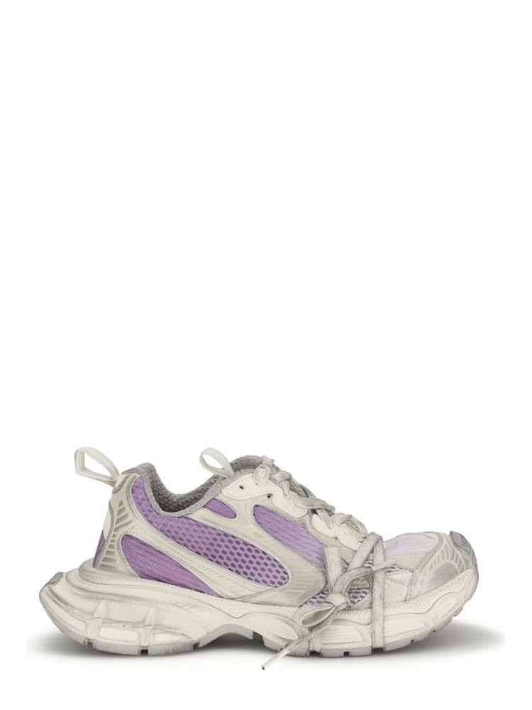 Multicolor Fabric Athletic Sneakers