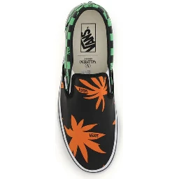 Multicolor Cotton Low Top Sneakers