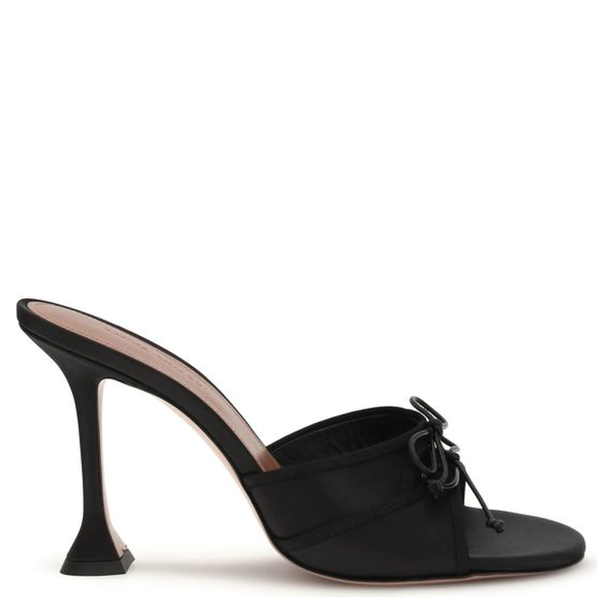 Black Calf Leather Bos Taurus Slippers