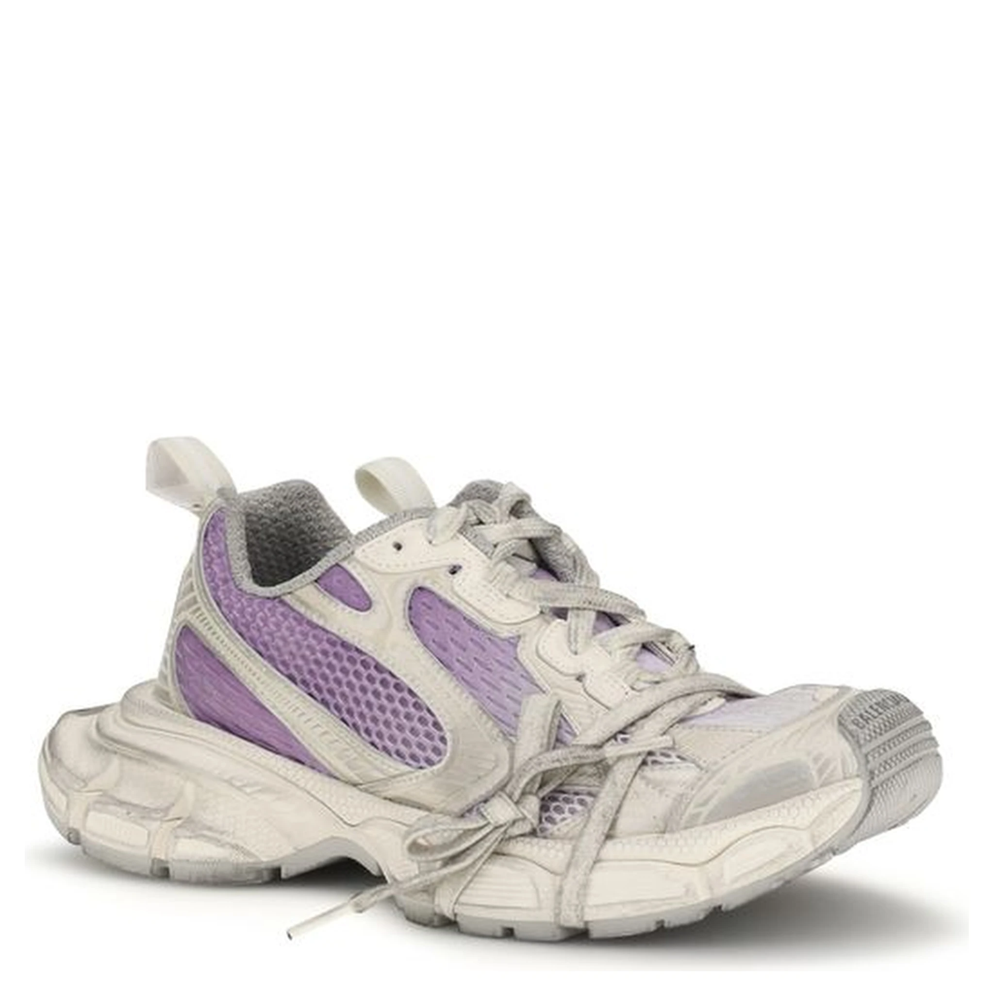Multicolor Fabric Athletic Sneakers