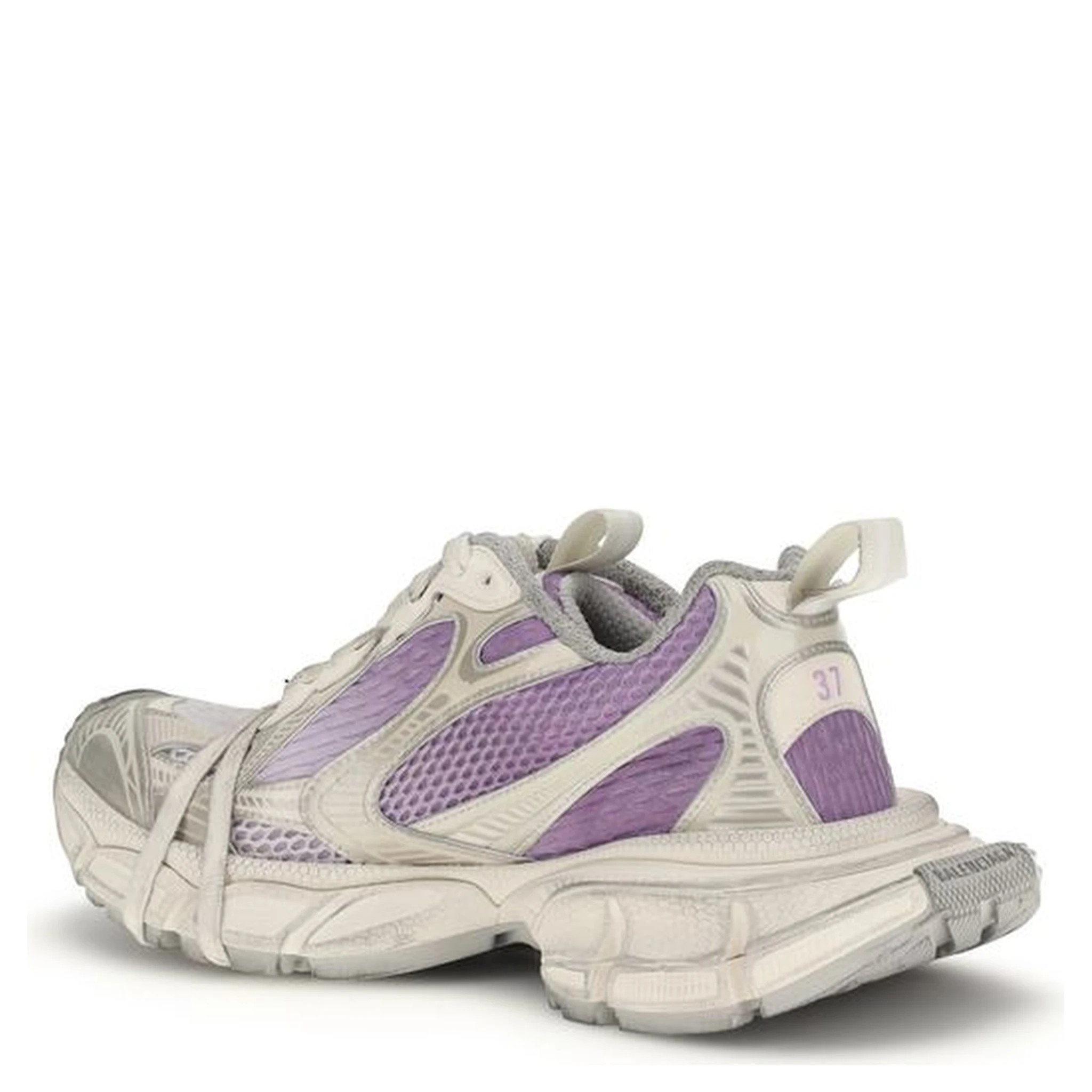 Multicolor Fabric Athletic Sneakers