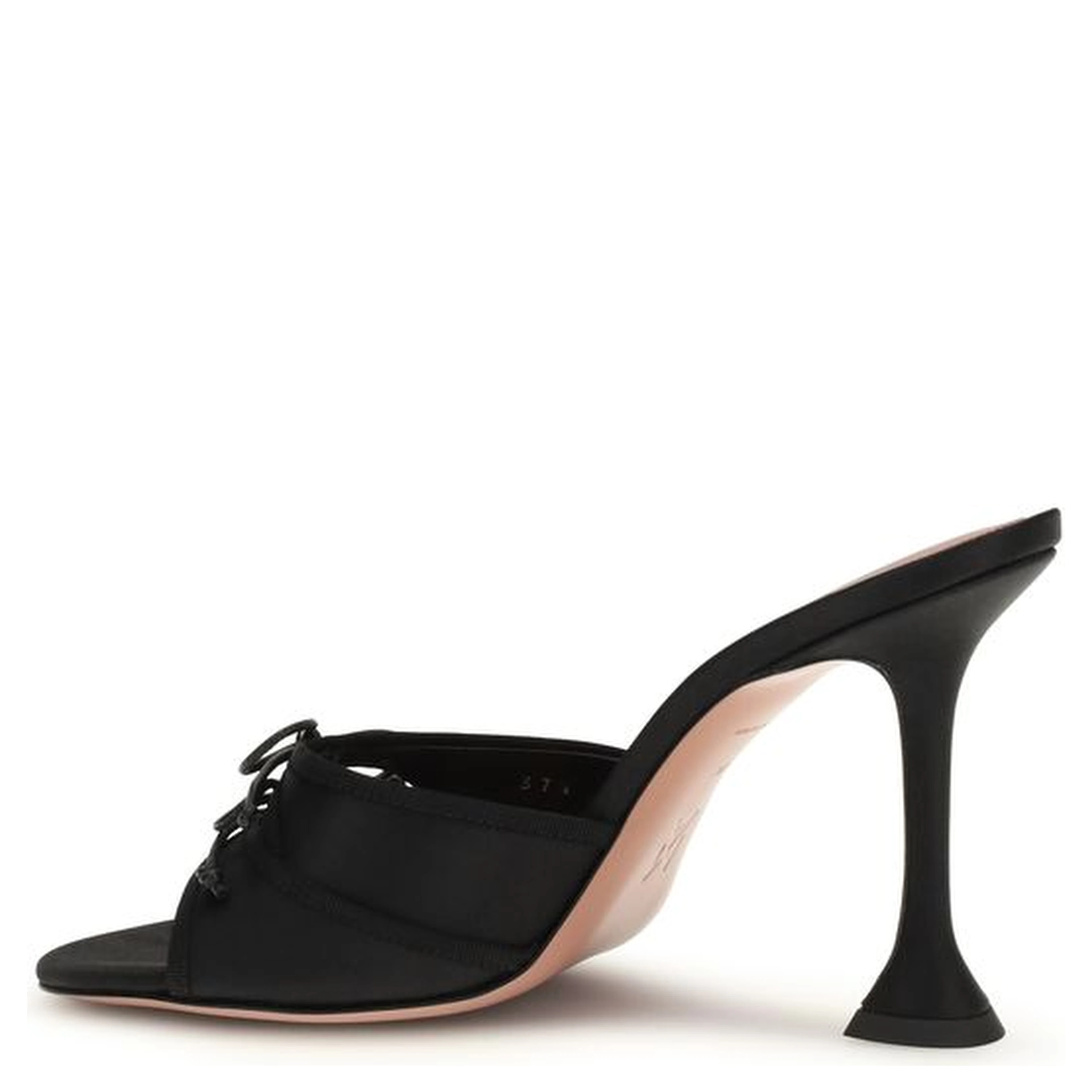 Black Calf Leather Bos Taurus Slippers