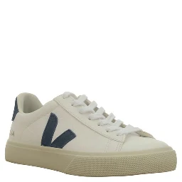 White Calf Leather Bos Taurus Low Top Sneakers