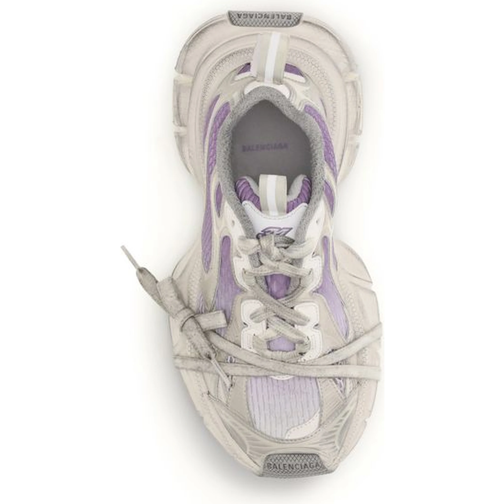 Multicolor Fabric Athletic Sneakers