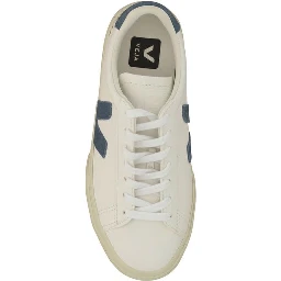 White Calf Leather Bos Taurus Low Top Sneakers