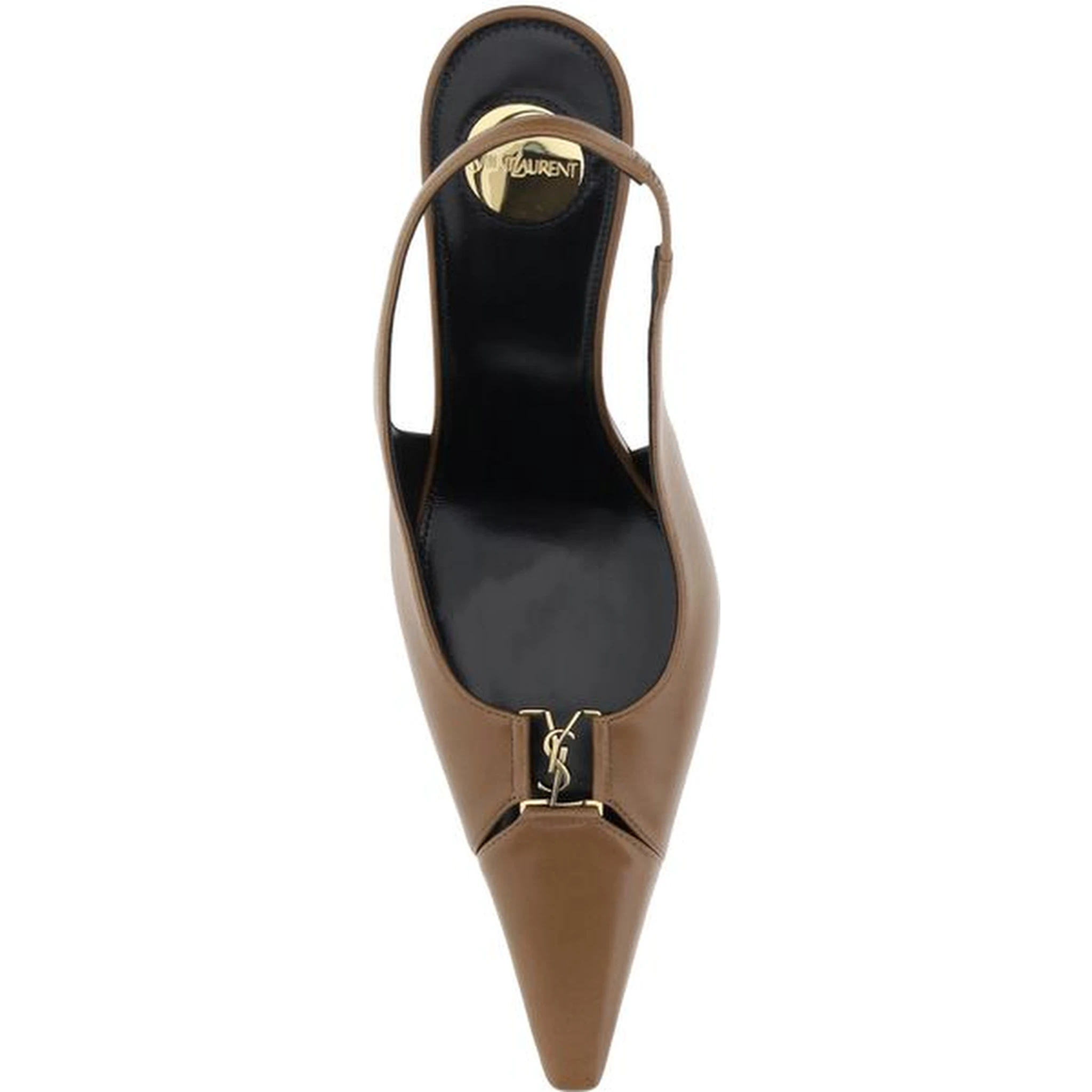 Brown Lamb Ovis Aries Aries High Heel Pumps