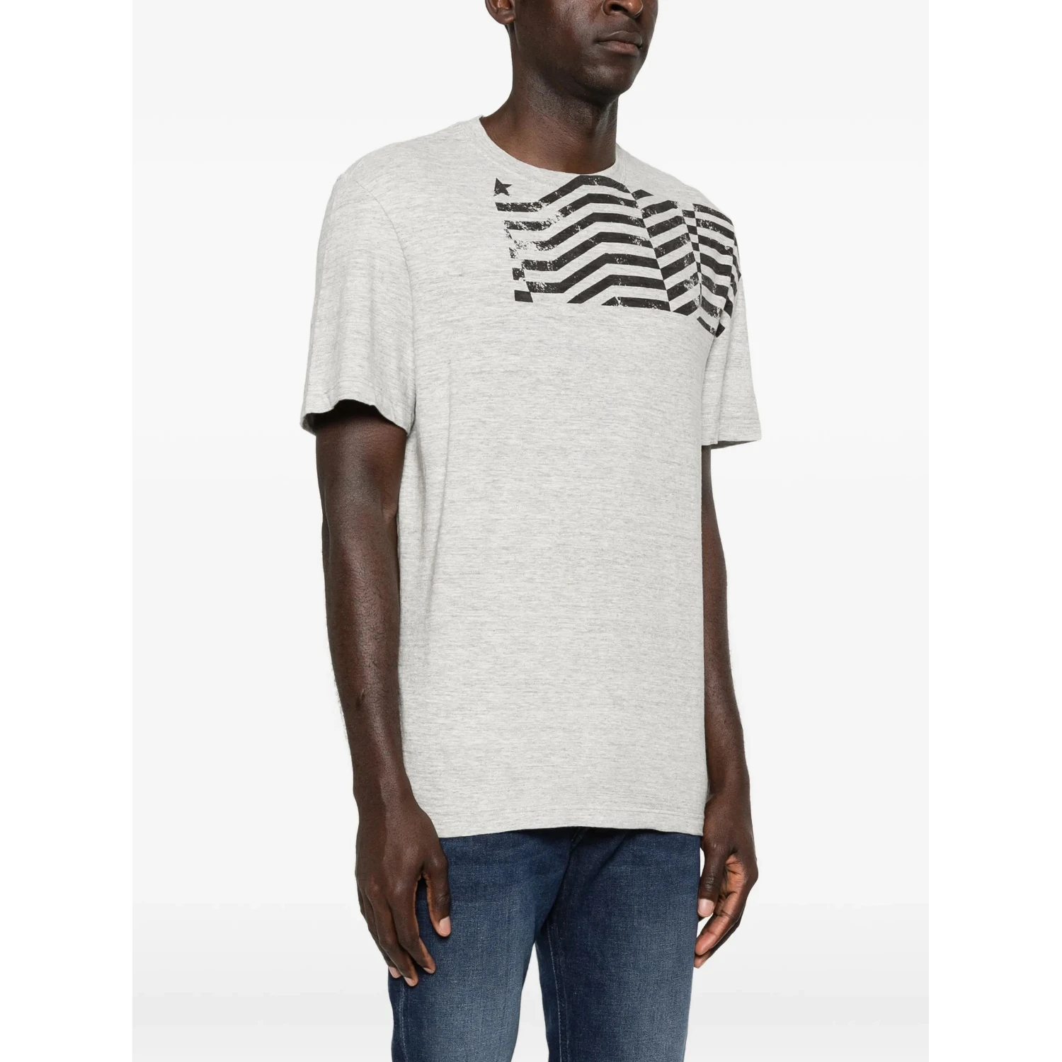 Golden Goose T-shirts and Polos Grey